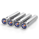 4pcs/set SAAB Logo Car Door Bolt Lock Pins Gate Lock Screws