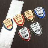 Audi Metal Shield Car Rear Sticker Auto Window Emblem Badge Decal