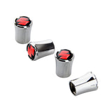 4pcs/set Suzuki Logo Car Air Valve Stem Caps Auto Tyre Valve Covers