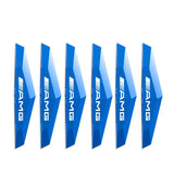 6pcs Mercedes Benz AMG TPU Car Door Anti-collision Protective Stickers Bumper Strip Decal