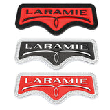 Dodge LARAMIE Logo Metal Car Rear Sticker Decal Auto Front Grille Emblem