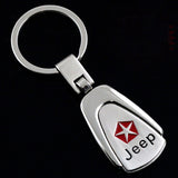 Jeep Metal Car Logo Keychain