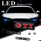Volkswagen GTI Rline Logo Car Front Hood Grille LED Light