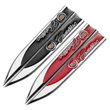 2pcs/set Cadillac V Metal Car Fender Side Sticker Emblem Badge Decal