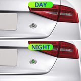 Skoda Double Lion Metal Car Rear Sticker Auto Window Emblem Badge Decal