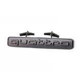 Audi Quattro Logo ABS Car Front Grille Emblem Badge Decal