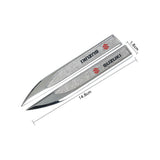 2pcs Suzuki Logo Metal Car Side Fender Sticker Emblem Badge