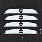 4pcs/set Jeep Car Door Mirror Side Anti Collision Sticker Bumper Strips