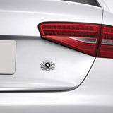Peugeot Double Lion Metal Car Rear Sticker Auto Window Emblem Badge Decal