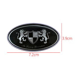 KIA Elliptical Metal Car Window Sticker Emblem Badge Decal