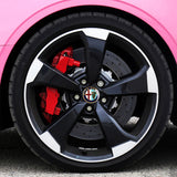 4pcs/set 60mm Alfa Romeo Logo ABS Car Wheel Center Hub Cap