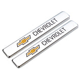 2pcs Chevrolet Logo Car Fender Side Emblem Badge Sticker