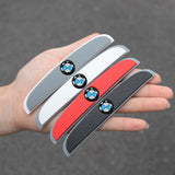 4pcs/set BMW Car Door Mirror Side Anti Collision Sticker Bumper Strips
