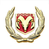 Dodge Wheat Metal Car Window Sticker Emblem Badge Decal