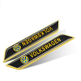 2pcs Volkswagen Logo Car Fender Side Sticker Decal Emblem Badge