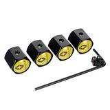 4pcs/set Renault Anti-Theft Car Air Valve Stem Cap Auto Tyre Valve Covers