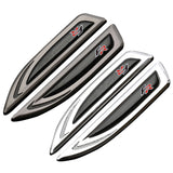 2pcs SEAT Cupra FR Logo Metal Car Side Fender Emblem Sticker Decal