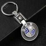 BMW Car Logo Diamond Metal Keychain