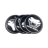 4pcs/set 56mm Dodge RAM RT Challenger Viper Car Wheel Center Hub Sticker Decal