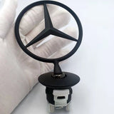 Mercedes Benz Angle Wings Metal Car Front Hood Bonnet Sticker Emblem Badge