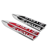 2pcs/set Lexus Metal Car Fender Side Sticker Emblem Badge Decal