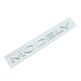 Tesla ModelY Letter ABS Car Rear Sticker Decal Emblem Badge