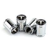 4pcs Tesla Logo Car Tire Valve Caps