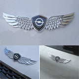 Opel Metal Wings Car Front Sticker Emblem Badge Decal