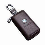 BMW Cowhide Car Key Cover Shell Key Bag Protective Cover