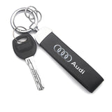 Audi PU Leather Car Logo Keychain