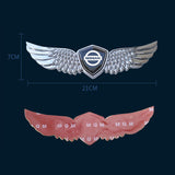 Nissan Metal Wings Car Front Sticker Emblem Badge Decal