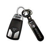 Nissan X-Trail Carbon Fiber Car Logo Keychain Keyring