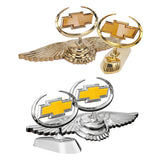 Chevrolet Angle Wings Metal Car Front Hood Bonnet Sticker Emblem Badge