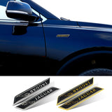 2pcs Jaguar Logo Car Fender Side Sticker Decal Emblem Badge