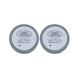 2pcs Land Rover Logo Car Water Coasters 7-color LED Light Cup Mat Holder