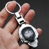 Mercedes Benz Apple Tree Skull Metal Car Keychain Key Holder