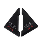 2PCS Audi Sline Car Door Corner Edge Cover Anti-Scratch Protective Sticker