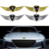 BMW M Power Logo 3D Metal Wing Car Emblem Sticker Badge Decal