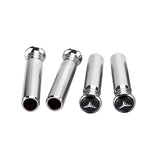 4pcs/set Mercedes Benz AMG Barbus Lorinser Carlsson Logo Car Door Bolt Lock Pins Gate Lock Screws
