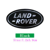Land Rover Elliptical Metal Car Window Sticker Emblem Badge Decal