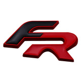 SEAT FR Logo Metal Car Front Hood Grille Emblem Bagde Rear Sticker Decal