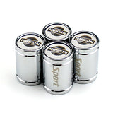 4pcs Nissan Logo Car Tire Valve Caps