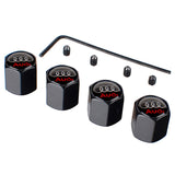 4pcs/set  Audi Car Tire Valve Caps Auto Tyre Wheel Air Covers Air Caps