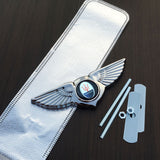 Maserati  Angle Wings Metal Car Front Center Sticker Grille Emblem