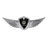 Volkswagen Logo 3D Metal Wing Car Emblem Sticker Badge Decal