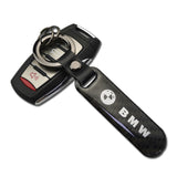 BMW M Power M Performance Carbon Fiber Car Logo Keychain Keyring