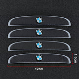 4pcs/set BMW Car Door Mirror Side Anti Collision Sticker Bumper Strips
