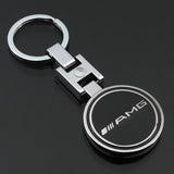 Mercedes Benz AMG Brabus Apple Tree Metal Car Keychain Key Ring Holder