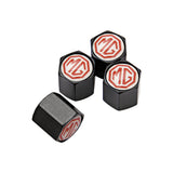 4pcs/set MG Car Air Valve Stem Cap Auto Tyre Valve Covers