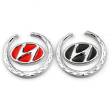 Hyundai Metal Car Rear Sticker Auto Window Emblem Badge Decal
